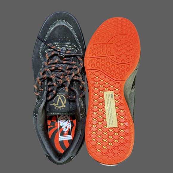 Vans Spitfire Wheels x Rowan 2 'Black Flame' Size US M10.5 NWOB 721356 - Picture 8 of 10